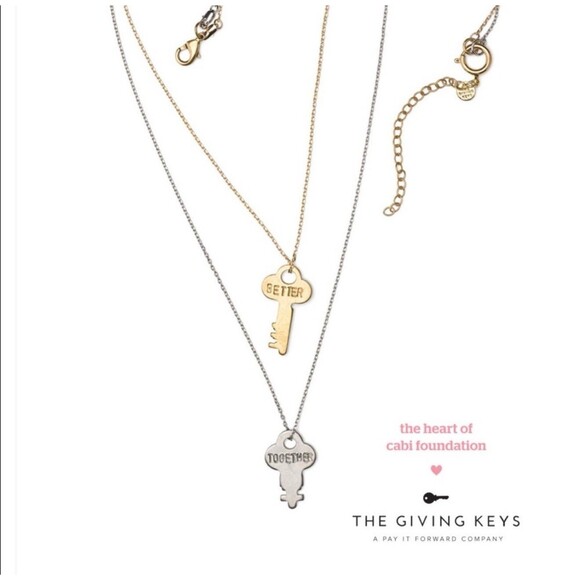 Cabi The Giving Keys Tribute Necklace New - Picture 6 of 8